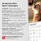 Baby Animals | 2026 7 x 14 Inch (Hanging) Monthly Mini Wall Calendar